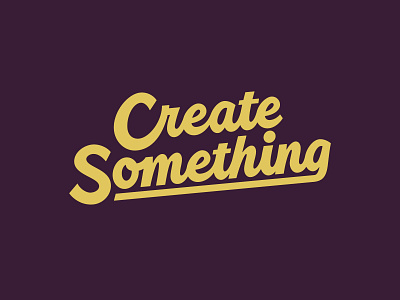 Create Something design handlettering handtype hashtaglettering lettering process vector vectormachine