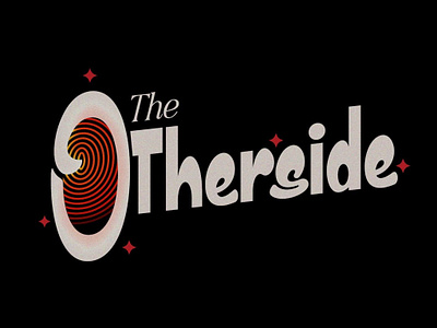 The Otherside design doodle drawing graphic design illustration lettering logo typography vector vortex