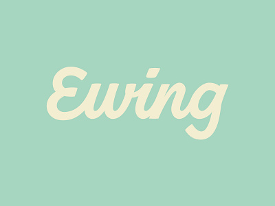 Ewing handlettering handtype hashtaglettering lettering process vector vectormachine