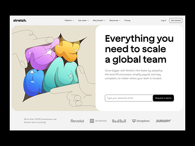 Team management: web design, landing page art branding design designer illustration landing landing design page product saas design team management ui ux web web design web designer web site webdesign website website designer