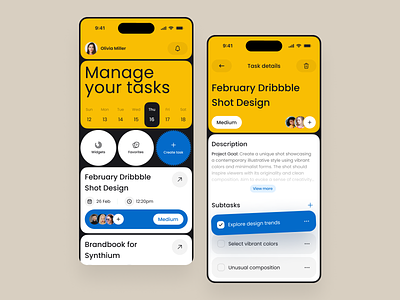 Task Tracking Mobile App app app design app ui design mobile mobile app mobile app design ui