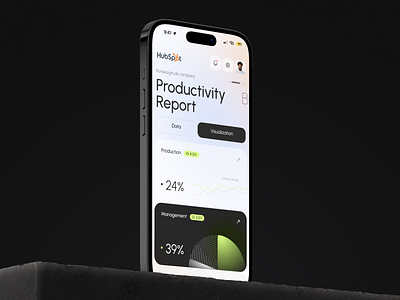 Hubspot CRM - Productivity Analytics Software admin analytics app app design b2b business corporate crm dashboard design fintech management mobile mobile app product design productivity saas software ui ux