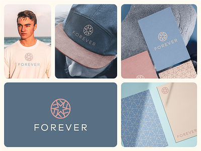 Forever Branding abstract botique branding clothing f fashion identity letter lifestyle logo luxury minimal monogram nature outfit premium retro star stylish trend