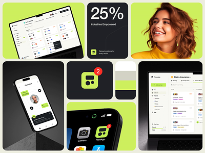 FlowsApp - SaaS Case Study behance case study design interface product startup ui ux web website