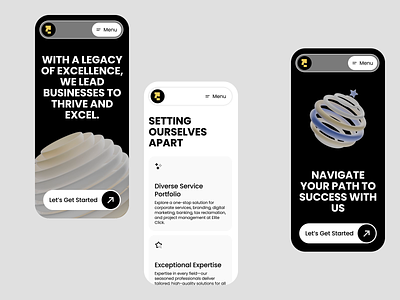 Business Responsive Design 3d animation 3d motion animation app design business investment minimal mobile modern motion graphics responsive responsive design ui design uiux ux design